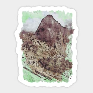 Machu Picchu Sticker